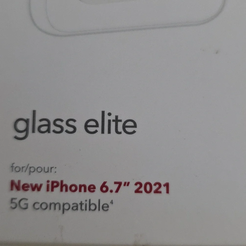ZAGG Invisible Shield Glass Elite Screen Protector Iphone 6.7 2021 5G Compatible